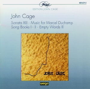 Cage John - Sonata Xiii Music For Marcel Ducha in der Gruppe CD bei Bengans Skivbutik AB (3323860)