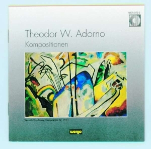 Adorno Theodor W. - Kompositionen in der Gruppe CD bei Bengans Skivbutik AB (3323862)