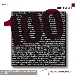 Various - Edition Zeitgenössische Musik 100 in der Gruppe CD bei Bengans Skivbutik AB (3323881)