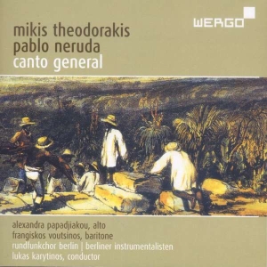 Theodorakis Mikis - Canto General in der Gruppe CD bei Bengans Skivbutik AB (3329538)
