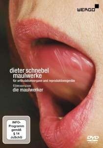Schnebel Dieter - Maulwerke (Dvd) in der Gruppe DVD & BLU-RAY bei Bengans Skivbutik AB (3329540)