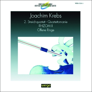 Krebs Joachim - 2. Streichquartett-Quartettomanie in der Gruppe CD bei Bengans Skivbutik AB (3330226)