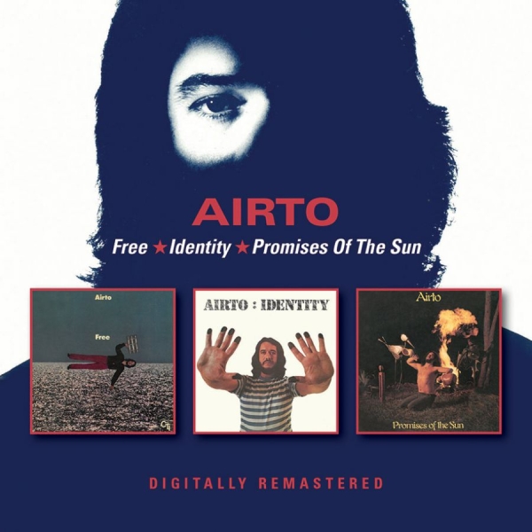 Airto - Free/Identity/Promises Of The Sun in der Gruppe CD / Bestseller bei Bengans Skivbutik AB (3331618)