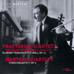 Marteau Henri - Clarinet Quintet & String Quartet in der Gruppe CD bei Bengans Skivbutik AB (3332333)