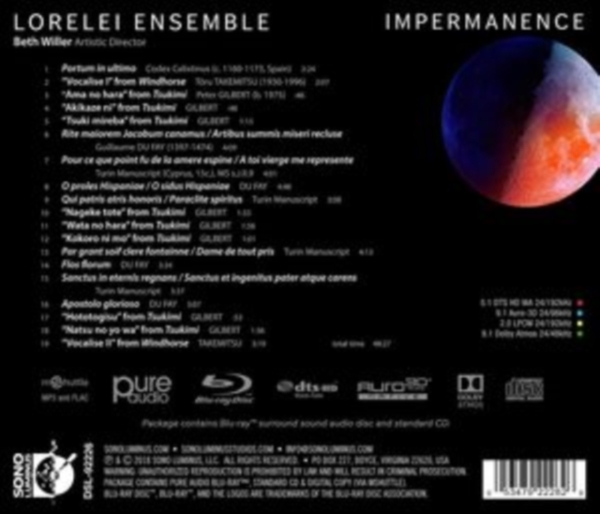Various - Impermanence (Cd + Blu-Ray Audio) in der Gruppe CD / Klassiskt bei Bengans Skivbutik AB (3332341)