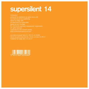Supersilent - 14 in der Gruppe VINYL bei Bengans Skivbutik AB (3335454)
