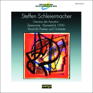 Schleiermacher Steffen - Gesang Des Apsyrtos Zeremonie Kla in der Gruppe CD bei Bengans Skivbutik AB (3337691)