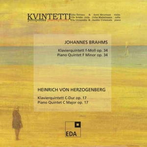 Herzogenberg Heinrich Von Brahms - Piano Quintets in der Gruppe CD bei Bengans Skivbutik AB (3337697)