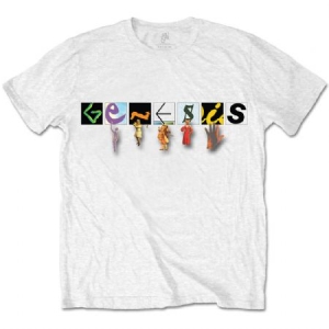 Genesis - Men's Tee: Characters Logo in der Gruppe Minishops / Genesis bei Bengans Skivbutik AB (3351443r)