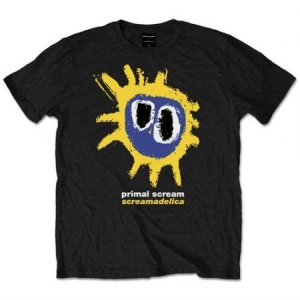 Primal Scream - Men's Tee: Screamadelica Yellow in der Gruppe CDON - Exporterade Artiklar_Manuellt / T-shirts_CDON_Exporterade bei Bengans Skivbutik AB (3351577r)