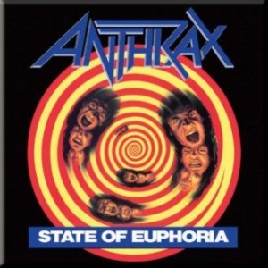 Anthrax - ANTHRAX FRIDGE MAGNET: STATE OF EUPHORIA in der Gruppe Minishops / Anthrax bei Bengans Skivbutik AB (3368158)