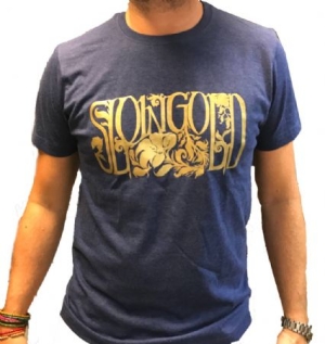 Slowgold - Blåmelange (S) in der Gruppe Labels / Gaphals / Slowgold bei Bengans Skivbutik AB (3375693)