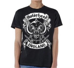 Motorhead - Motörhead Crossed Swords England Crest T in der Gruppe Minishops / Motörhead bei Bengans Skivbutik AB (3377767)