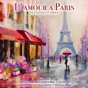 Blandade Artister - L'amour A Paris in der Gruppe VINYL / Pop-Rock bei Bengans Skivbutik AB (3460567)