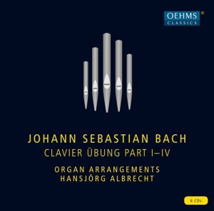 Bach J S - Clavier Übung Part I-Iv (6 Cd) in der Gruppe CD bei Bengans Skivbutik AB (3460817)