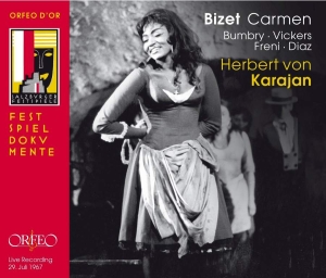 Bizet Georges - Carmen (Salzburg, 1967) (3 Cd) in der Gruppe CD bei Bengans Skivbutik AB (3460884)
