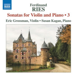 Ries Ferdinand - Violin Sonatas, Vol. 3 in der Gruppe CD bei Bengans Skivbutik AB (3460916)