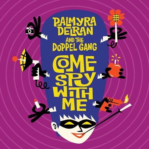 Delran Palmyra & The Doppel Gang - Come Spy With Me in der Gruppe CD / Rock bei Bengans Skivbutik AB (3463456)