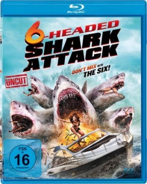 6-Headed Shark Attack (Uncut) - 6-Headed Shark Attack (Uncut) Blura in der Gruppe MUSIK / Musik Blu-Ray / Övrigt bei Bengans Skivbutik AB (3464123)