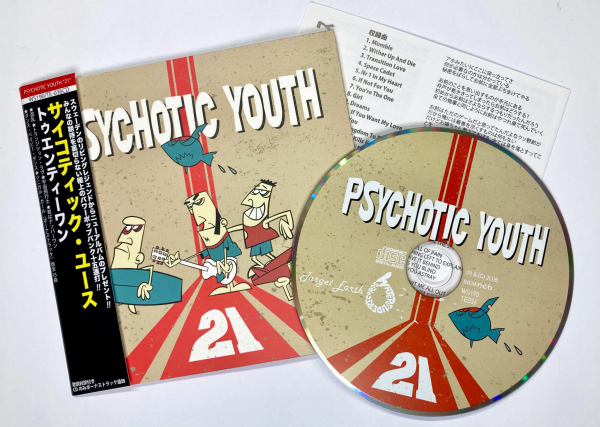 Psychotic Youth - 21 (Slipcase CD / Japan Edition w. OBI) in der Gruppe CD / Bestseller bei Bengans Skivbutik AB (3466516)
