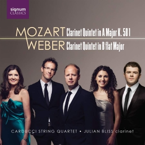 Mozart W A Weber Carl Maria - Clarinet Quintets in der Gruppe CD bei Bengans Skivbutik AB (3469550)