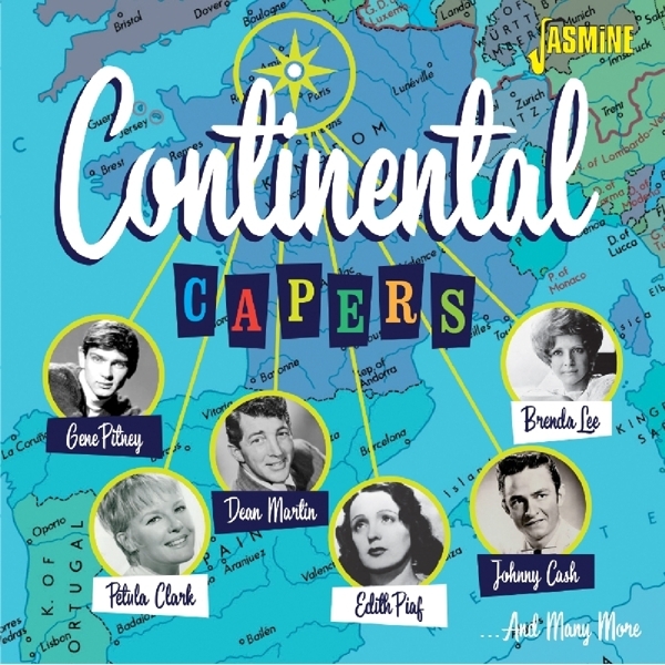 Various - Continental Capers in der Gruppe CD / Pop bei Bengans Skivbutik AB (3469914)