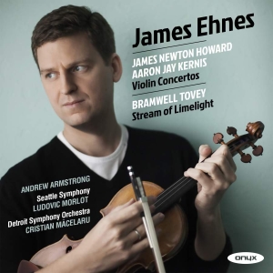 Howard James Newton Kernis Aaron - Violin Concertos Stream Of Limelig in der Gruppe CD bei Bengans Skivbutik AB (3471162)
