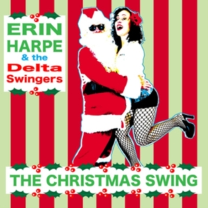 Harpe Erin & The Delta Swingers - Christmas Swing in der Gruppe CD bei Bengans Skivbutik AB (3473050)
