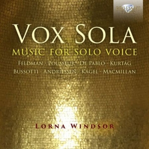 Various Artists - Vox Sola: Music For Solo Voice in der Gruppe CD bei Bengans Skivbutik AB (3474119)