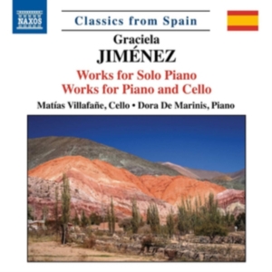 Jiménez Graciela - Works For Solo Piano Works For Pia in der Gruppe CD bei Bengans Skivbutik AB (3474133)