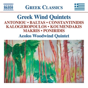 Various - Greek Wind Quintets in der Gruppe CD bei Bengans Skivbutik AB (3474140)