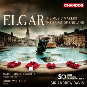 Elgar Edward - The Music Makers, The Spirit Of Eng in der Gruppe Externt_Lager / Naxoslager bei Bengans Skivbutik AB (3478329)