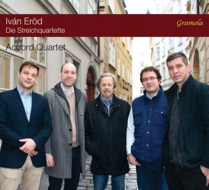 Eröd Iván - String Quartets in der Gruppe CD bei Bengans Skivbutik AB (3484725)