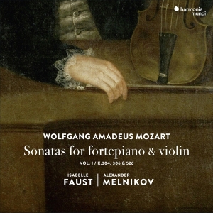 Isabelle Faust - Mozart Sonatas For Fortepiano & Violin Vol.1 in der Gruppe CD / Klassiskt,Övrigt bei Bengans Skivbutik AB (3486860)