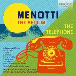 Menotti Gian Carlo - The Medium The Telephone in der Gruppe CD bei Bengans Skivbutik AB (3487564)