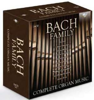 Various - Bach Family: Complete Organ Music ( in der Gruppe CD bei Bengans Skivbutik AB (3487575)