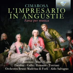 Cimarosa Domenico - L'impresario In Angustie in der Gruppe CD bei Bengans Skivbutik AB (3487579)