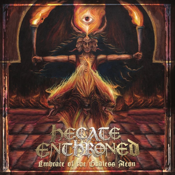 Hecate Enthroned - Embrace Of The Godless Aeon in der Gruppe VINYL / Bestseller bei Bengans Skivbutik AB (3488251)
