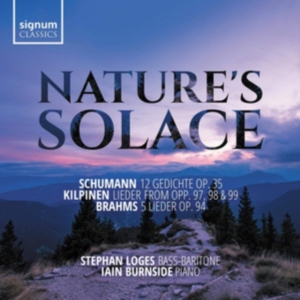 Schumann Robert Kilpinen Yrjö B - Nature's Solace: Lieder By Schumann in der Gruppe CD bei Bengans Skivbutik AB (3488370)