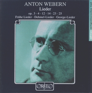 Webern Anton - Lieder in der Gruppe CD bei Bengans Skivbutik AB (3489887)