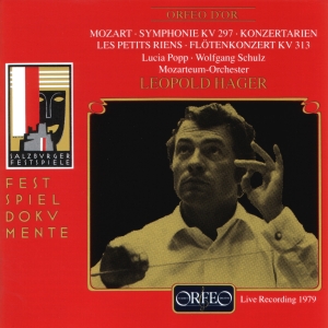 Mozart W A - Symphony No. 31 / Flute Concerto No in der Gruppe CD bei Bengans Skivbutik AB (3489924)