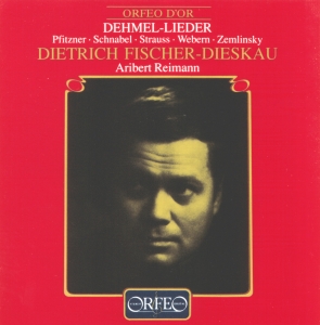 Reger / Strauss / Webern - Dehmel-Lieder in der Gruppe CD bei Bengans Skivbutik AB (3489931)