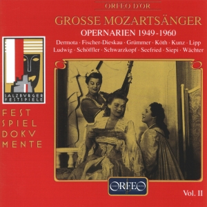 Mozart W A - Grosse Mozartsänger, Vol. 2 in der Gruppe CD bei Bengans Skivbutik AB (3489933)