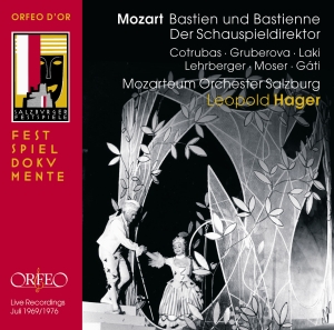 Mozart W A - Bastien Und Bastienne / Der Schausp in der Gruppe CD bei Bengans Skivbutik AB (3489949)
