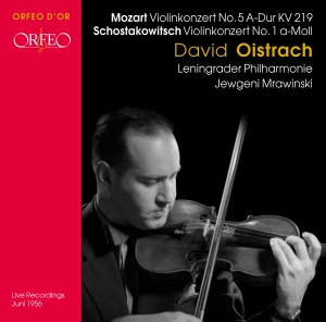 Mozart / Shostakovich - Violin Concerto No. 5 / Violin Conc in der Gruppe CD bei Bengans Skivbutik AB (3489958)