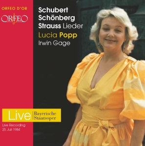 Schoenberg / Schubert / Strauss - Lieder in der Gruppe CD bei Bengans Skivbutik AB (3489968)