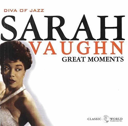 Sarah Vaughan - Great Moments in der Gruppe CD / Jazz/Blues bei Bengans Skivbutik AB (3490663)