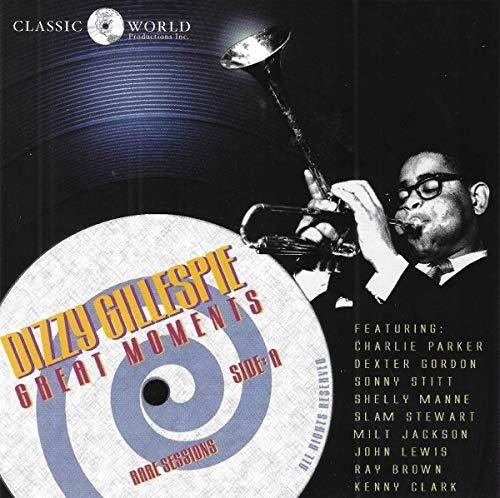 Dizzy Gillespie - Great Moments in der Gruppe CD / Jazz/Blues bei Bengans Skivbutik AB (3490666)