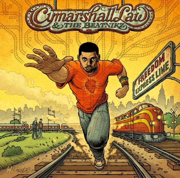 Cymarshall Law And The Beatnikz - Freedom Express Line in der Gruppe CD / Hip Hop bei Bengans Skivbutik AB (3492134)
