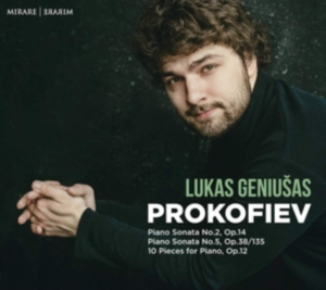 Lukas Geniusas - Prokofiev: Piano Sonatas No. 2 Op. 14 in der Gruppe CD bei Bengans Skivbutik AB (3492846)